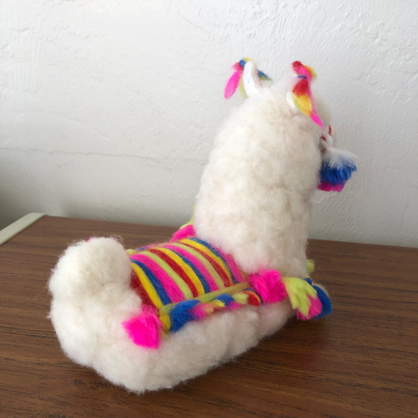 Pepper The Decorated Llama, Needle Felted Llama