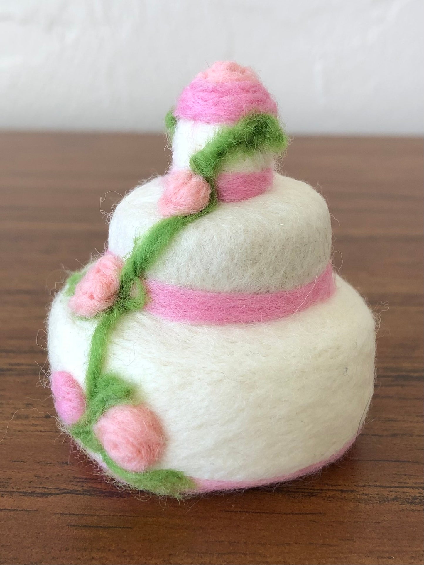 Beautiful Little Felted Cake