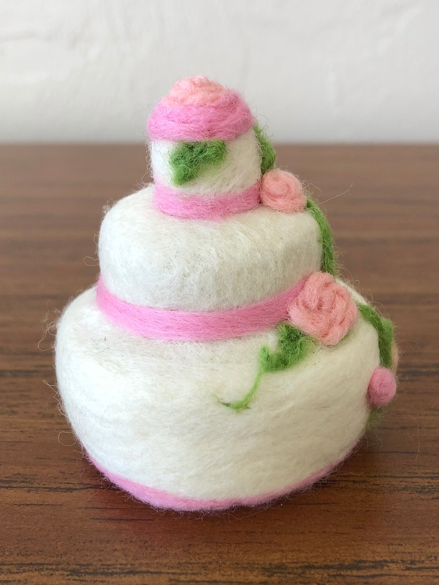 Beautiful Little Felted Cake